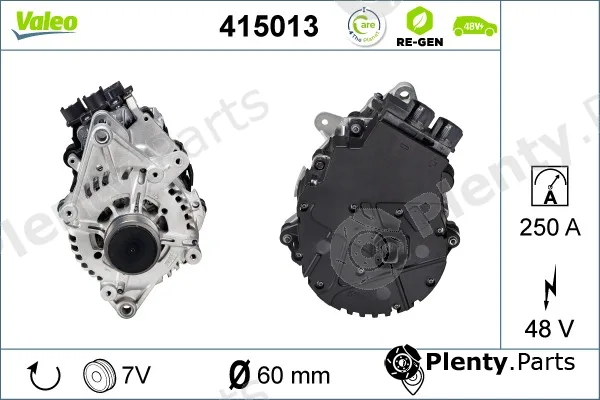 Valeo 415013 — Alternator, starter VALEO RE-GEN REMANUFACTURED