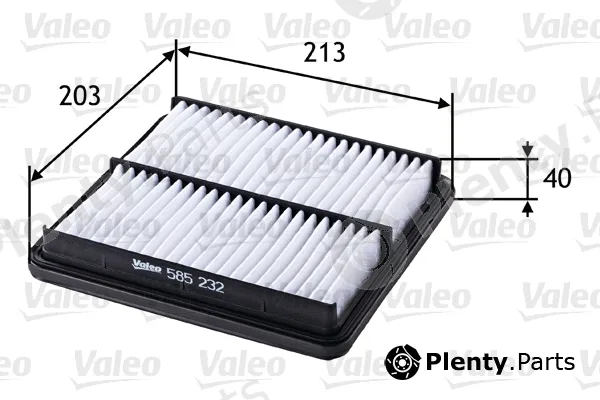 Valeo 585232 — Air Filter