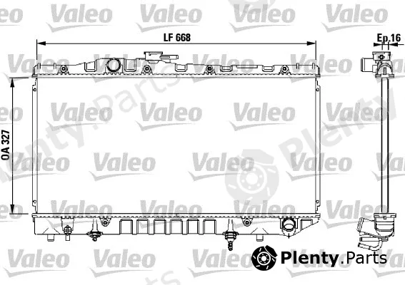 Valeo 731114 — Radiator, engine cooling