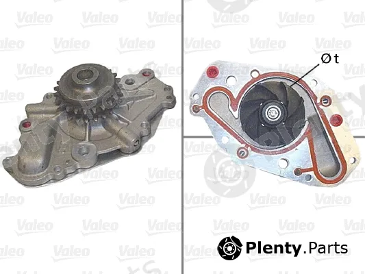 Valeo 506803 — Water Pump, engine cooling