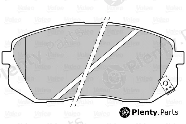 Valeo 301324 — Brake Pad Set, disc brake FIRST