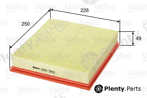 Valeo 585289 — Air Filter