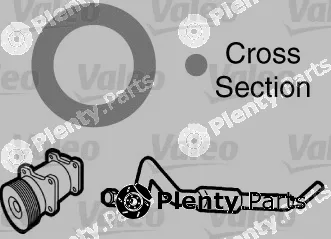 Valeo 508995 — Gasket, coolant pipe