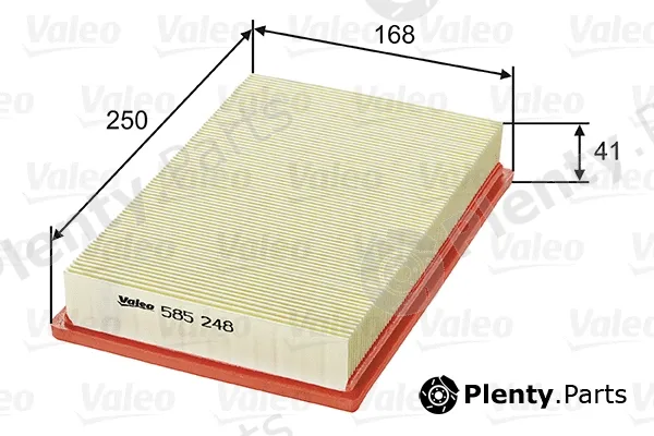 Valeo 585248 — Air Filter