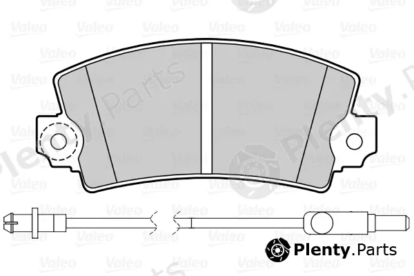 Valeo 670078 — Brake Pad Set, disc brake