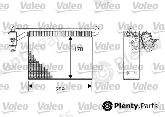 Valeo 817511 — Evaporator, air conditioning