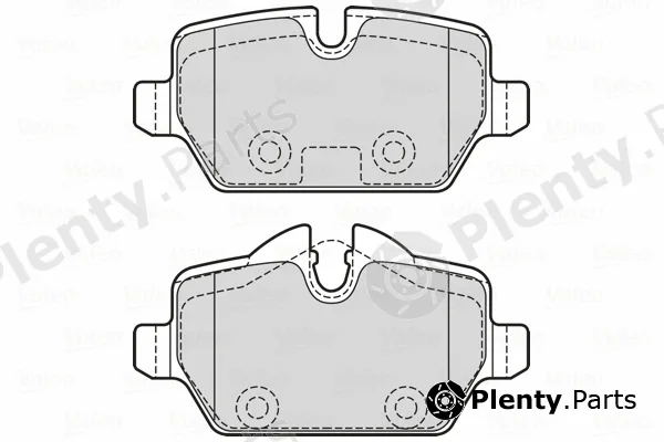 Valeo 601731 — Brake Pad Set, disc brake