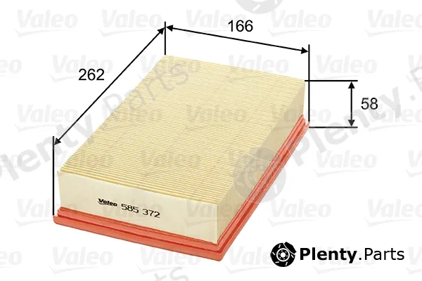 Valeo 585372 — Air Filter
