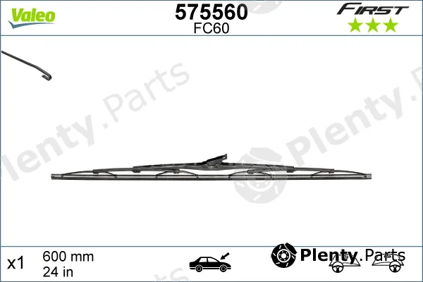 Valeo 575560 — Wiper Blade FIRST