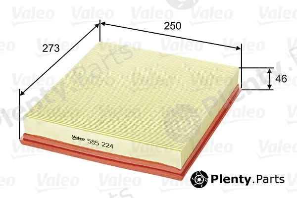 Valeo 585224 — Air Filter