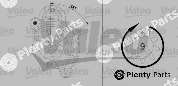 Valeo 436062 — Starter VALEO RE-GEN REMANUFACTURED