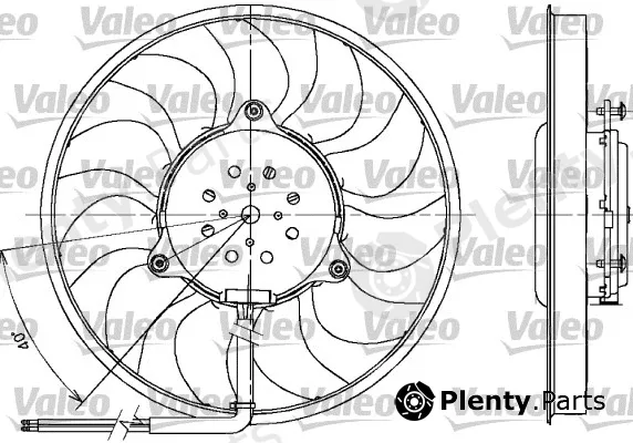 Valeo 698612 — Fan, engine cooling