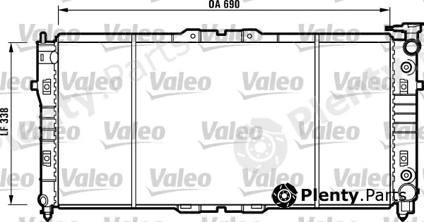 Valeo 731372 — Radiator, engine cooling