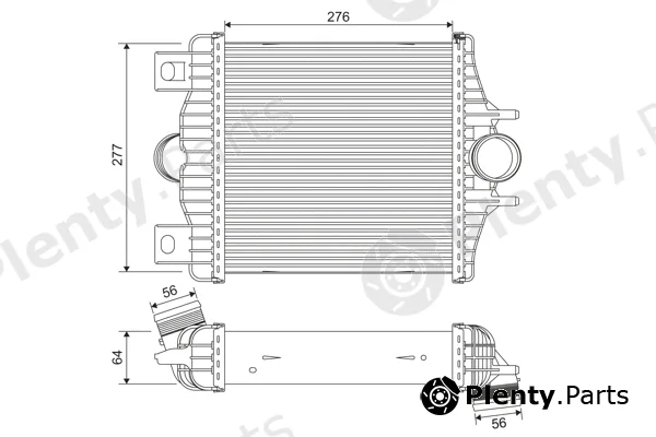 Valeo 818384 — Charge Air Cooler