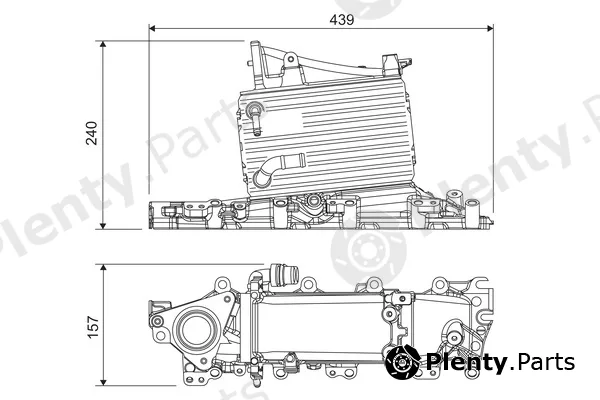 Valeo 818684 — Charge Air Cooler