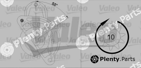 Valeo 455687 — Starter VALEO RE-GEN REMANUFACTURED