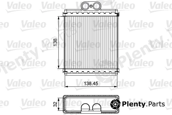 Valeo 811550 — Heat Exchanger, interior heating