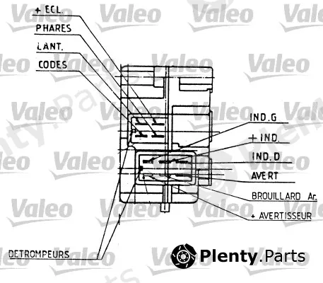 Valeo 251276 — Steering Column Switch ORIGINAL PART