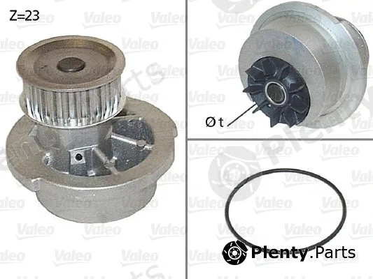Valeo 506308 — Water Pump, engine cooling