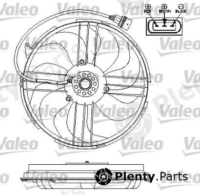 Valeo 696196 — Fan, engine cooling