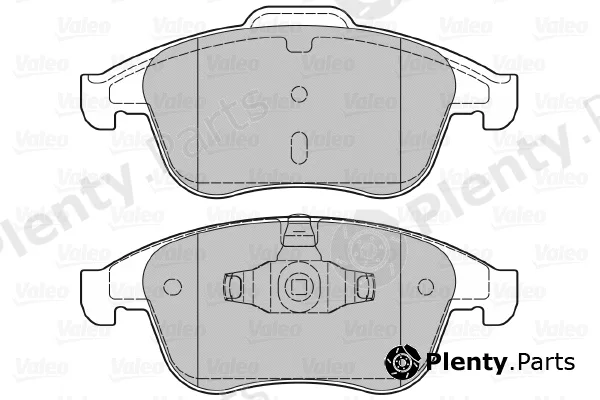 Valeo 601050 — Brake Pad Set, disc brake