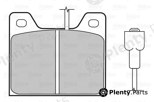 Valeo 598161 — Brake Pad Set, disc brake