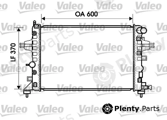 Valeo 734381 — Radiator, engine cooling