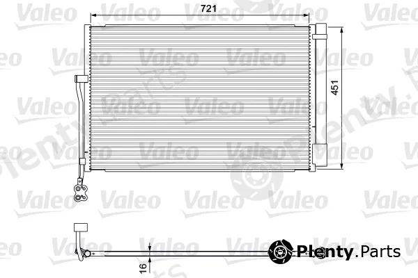Valeo 814379 — Condenser, air conditioning