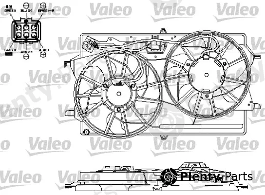 Valeo 696153 — Fan, engine cooling