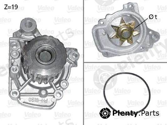 Valeo 506661 — Water Pump, engine cooling