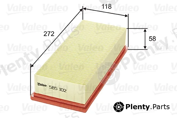 Valeo 585102 — Air Filter