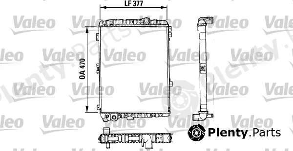 Valeo 883863 — Radiator, engine cooling