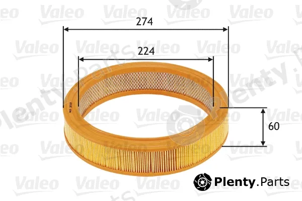 Valeo 585620 — Air Filter
