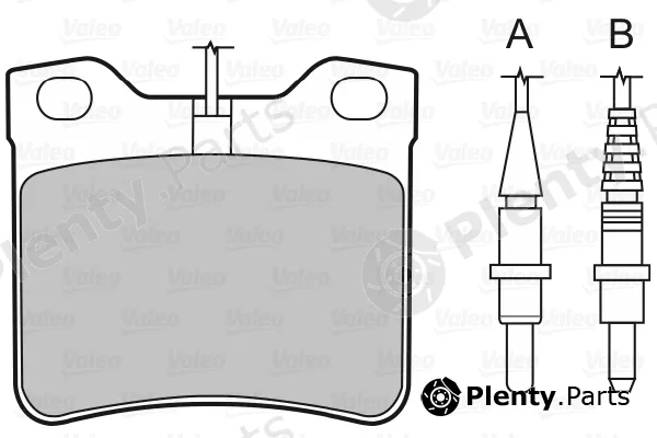 Valeo 598063 — Brake Pad Set, disc brake