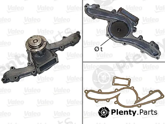 Valeo 506101 — Water Pump, engine cooling