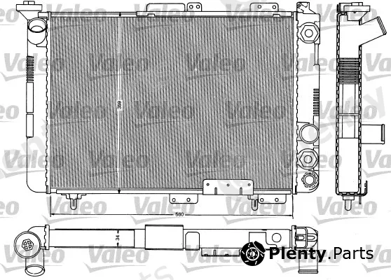Valeo 883713 — Radiator, engine cooling