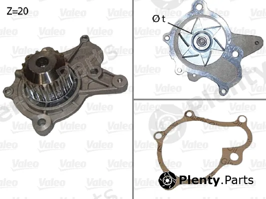 Valeo 506922 — Water Pump, engine cooling