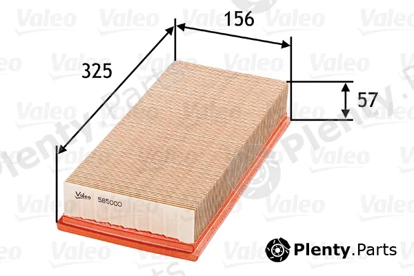 Valeo 585000 — Air Filter