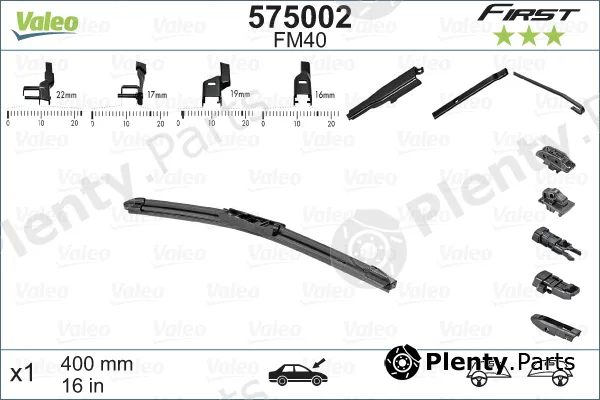 Valeo 575002 — Wiper Blade FIRST MULTICONNECTION