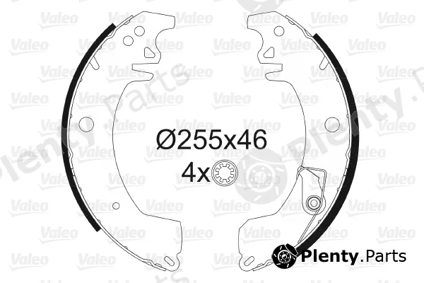 Valeo 562045 — Brake Shoe Set