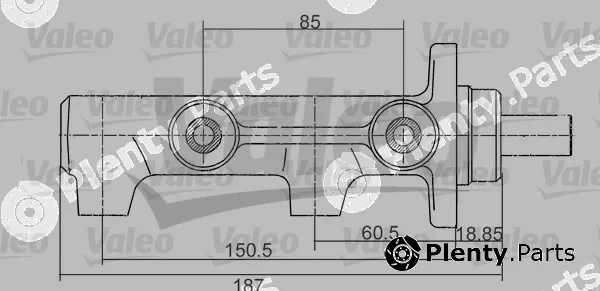 Valeo 350713 — Brake Master Cylinder