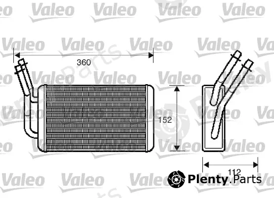 Valeo 812332 — Heat Exchanger, interior heating