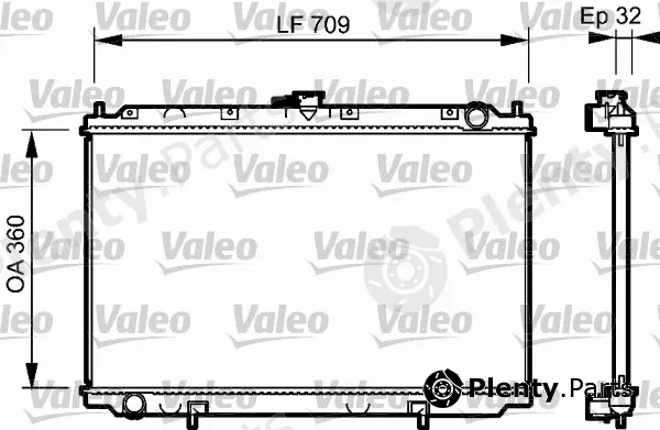 Valeo 732529 — Radiator, engine cooling