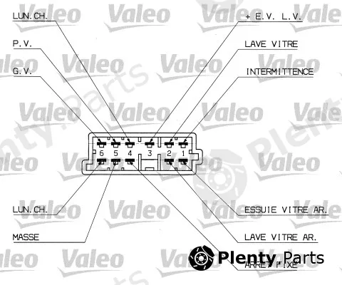 Valeo 251307 — Steering Column Switch