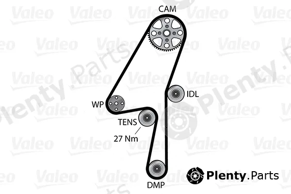 Valeo 614585 — Water Pump & Timing Belt Kit