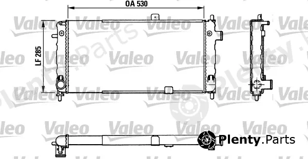 Valeo 883771 — Radiator, engine cooling