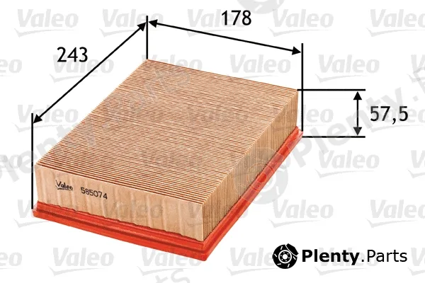 Valeo 585074 — Air Filter