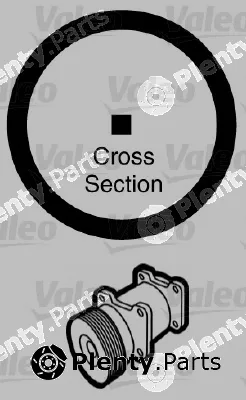 Valeo 508989 — Gasket, coolant pipe