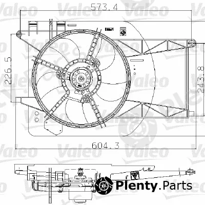 Valeo 698764 — Fan, engine cooling