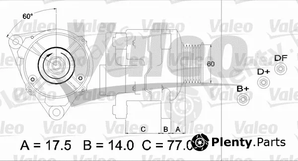Valeo 437388 — Alternator VALEO RE-GEN REMANUFACTURED